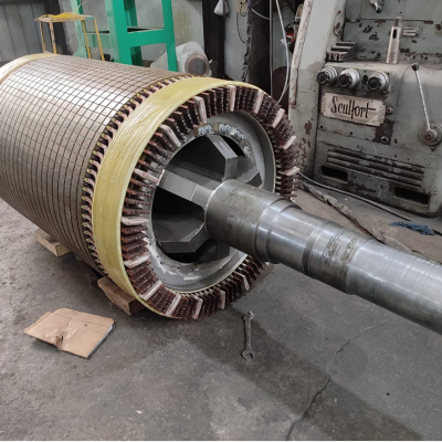Generator Rotor Shaft Rectification